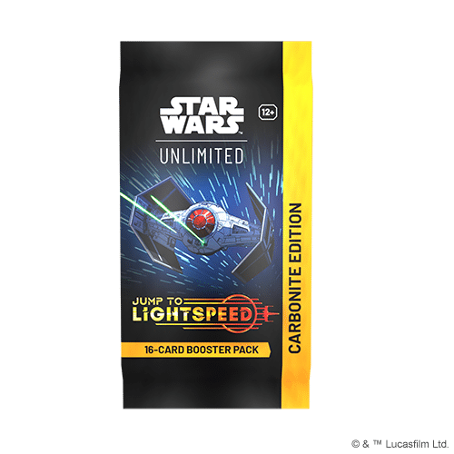 Star Wars Unlimited: Jump to Lightspeed Carbonite Booster Pack image 0